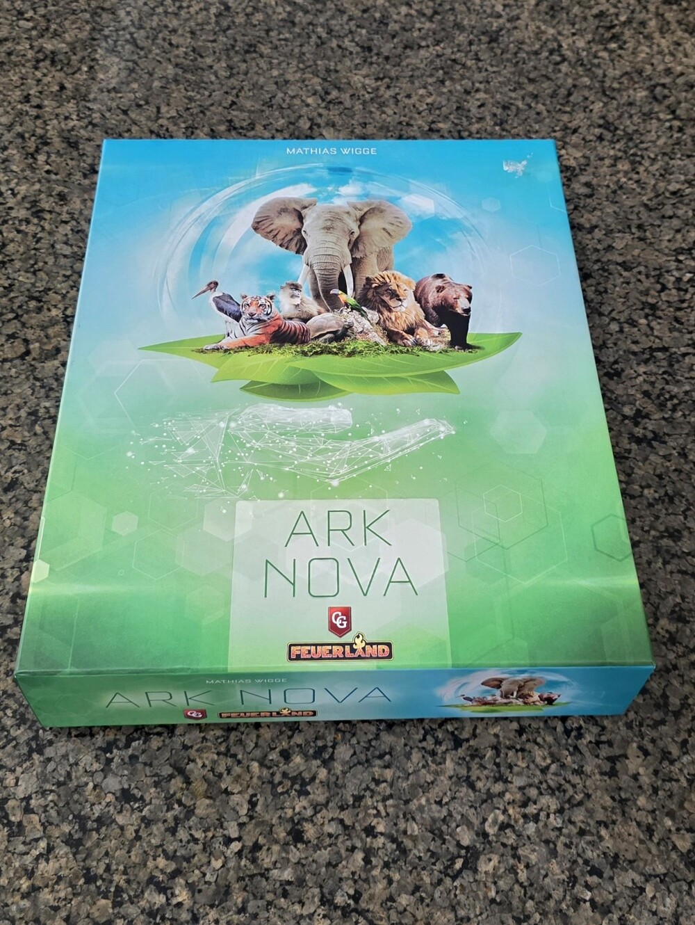 Capstone Games Ark Nova Zoo Management Strategy Board Game 1-4 Players Card